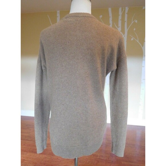 Darling J.CREW "Side Zip Sweater" Camel Color Long Sleeve Pullover XXS NICE! - Picture 5 of 7